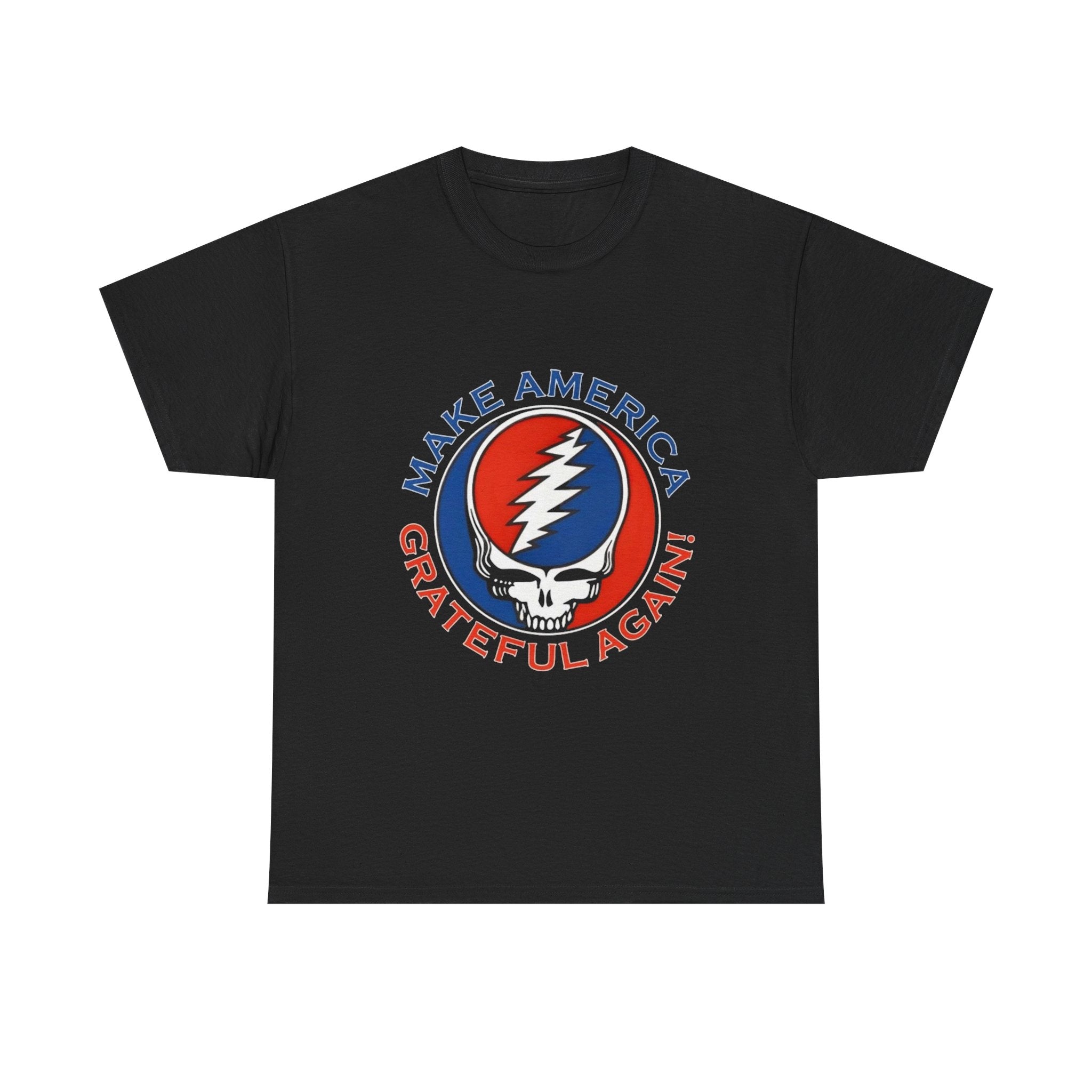 Grateful Dead Inspired Tee - Make America Grateful Again, Vintage Band T-Shirt, Unisex Graphic Tee, Festival Apparel, Music Lover Gift