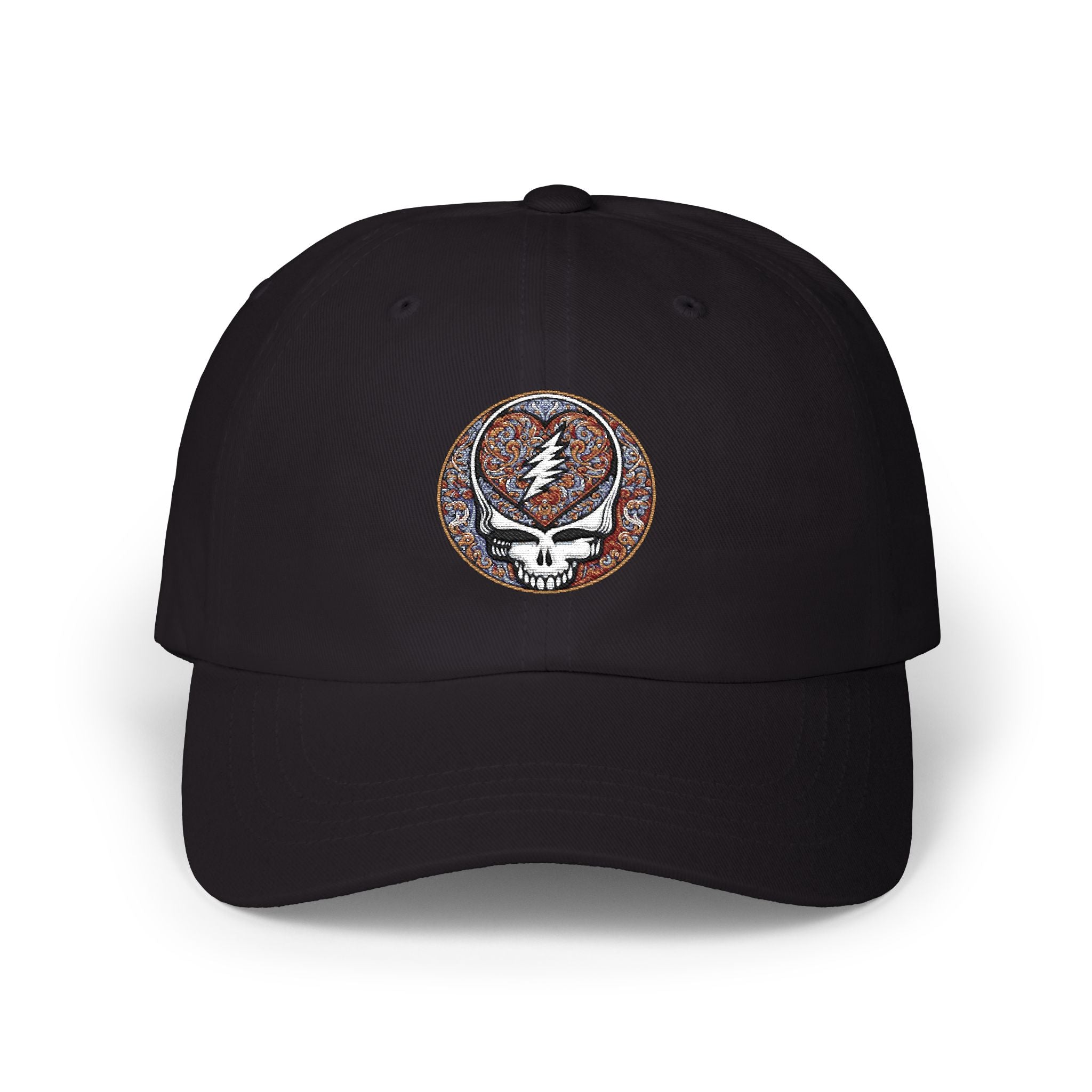 Vintage Grateful Dead Steal Your Face Cap | Embroidered Skull Logo