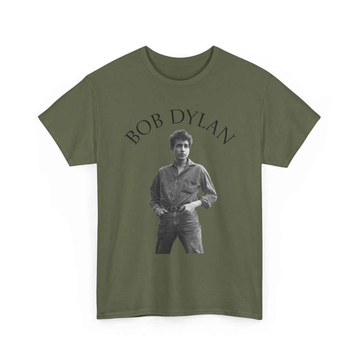 Vintage Bob Dylan Photo Tee | Retro Singer Portrait T-Shirt