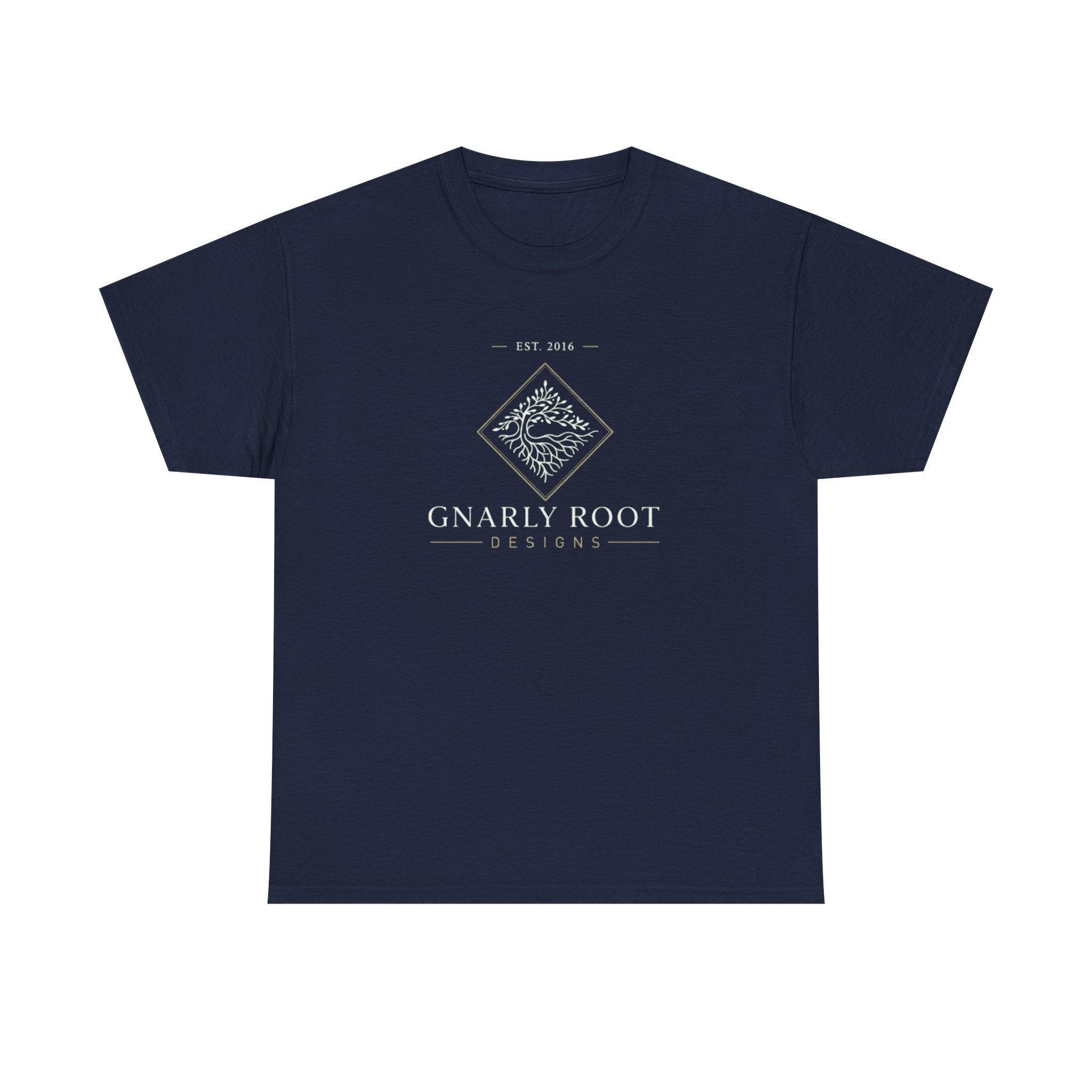 Gnarly Root logo tee | Graphic T-Shirt, botanical root illustration