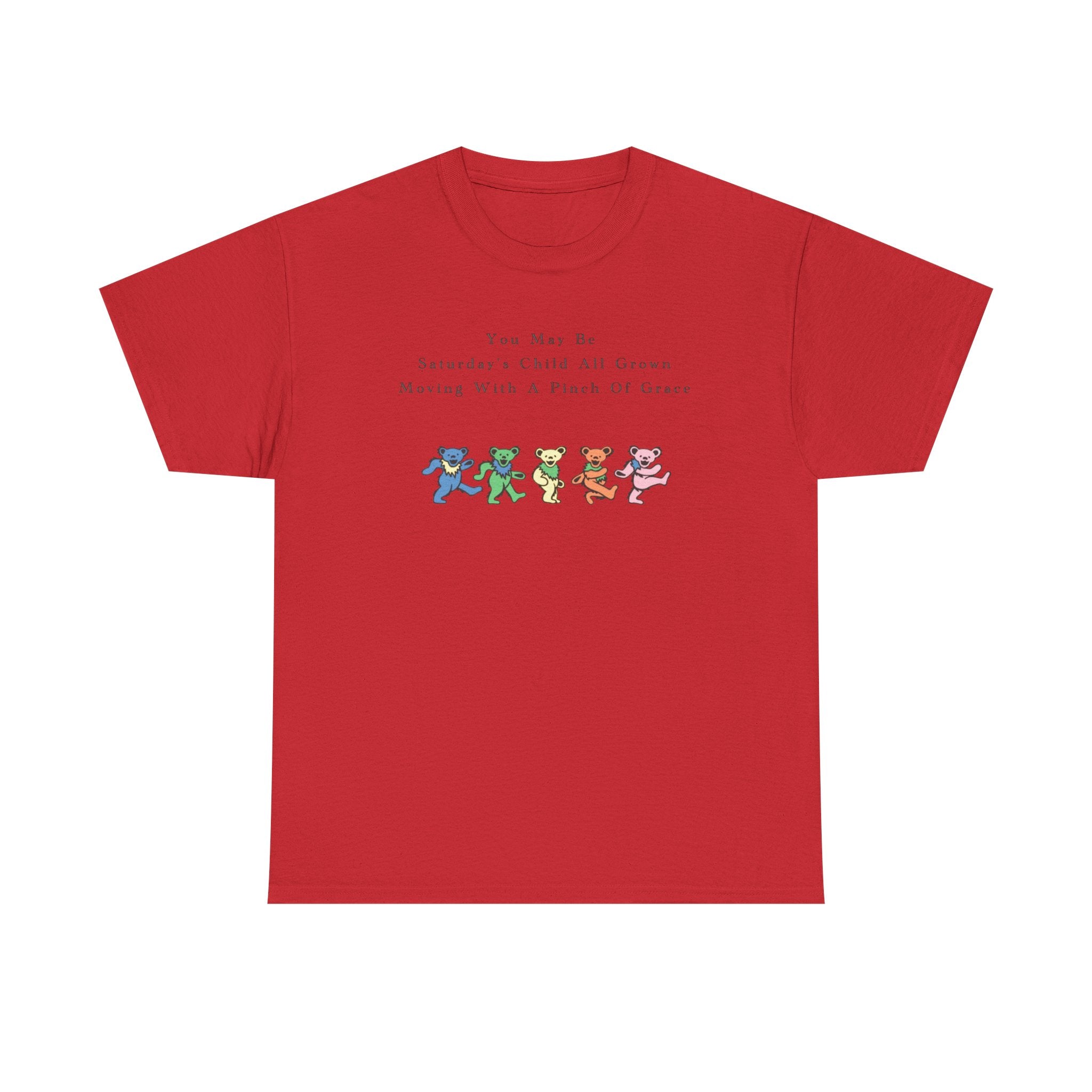 Dancing Bears With Lyrics Tee | Grateful Dead inspired band shirt