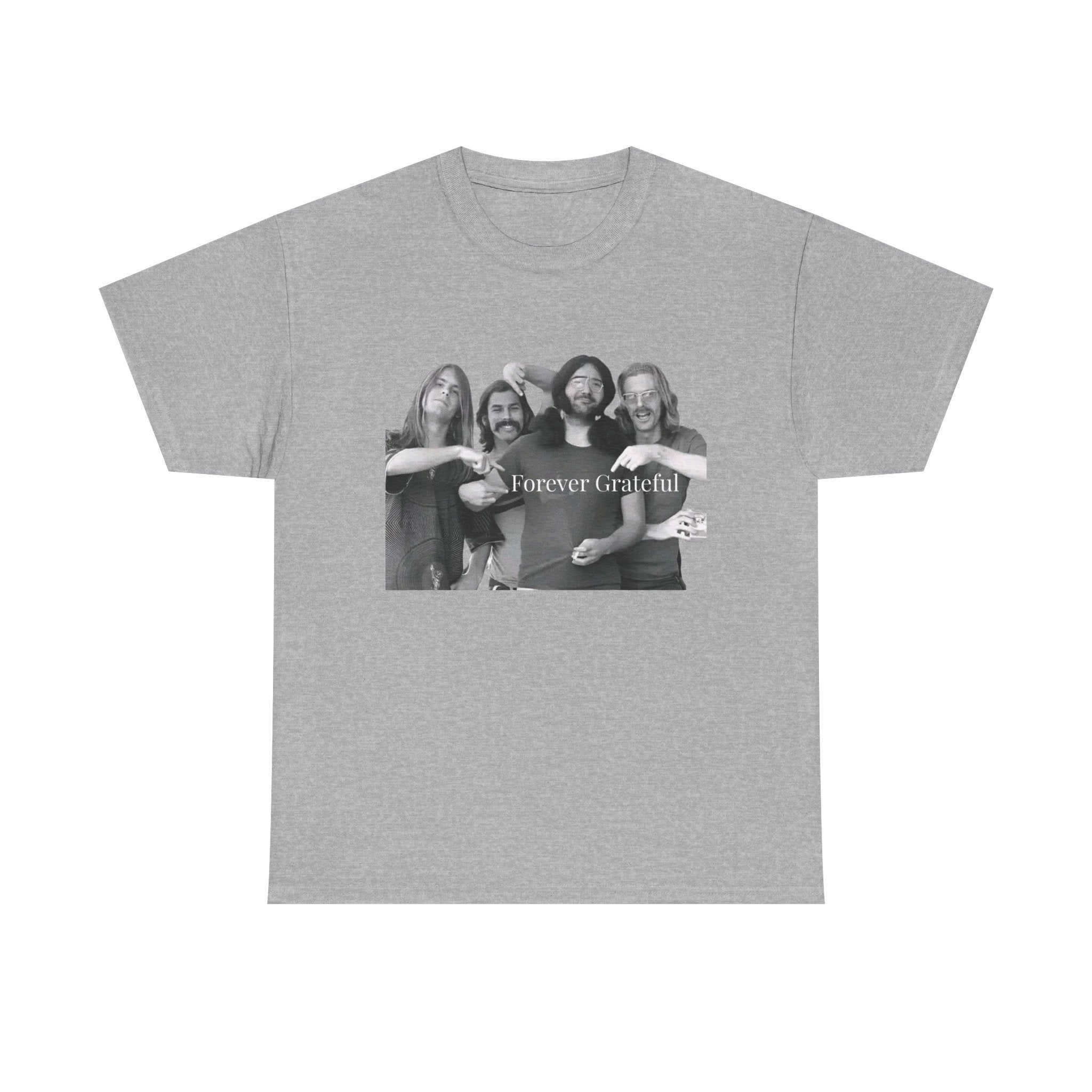 Forever Grateful band photo T-Shirt | Vintage Grateful Dead tee