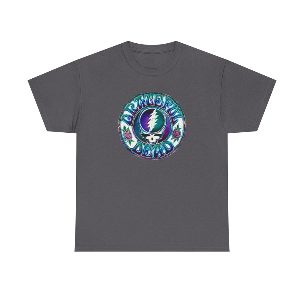 Grateful Dead Steal Your Face Circle Graphic Tee | Band Logo Shirt