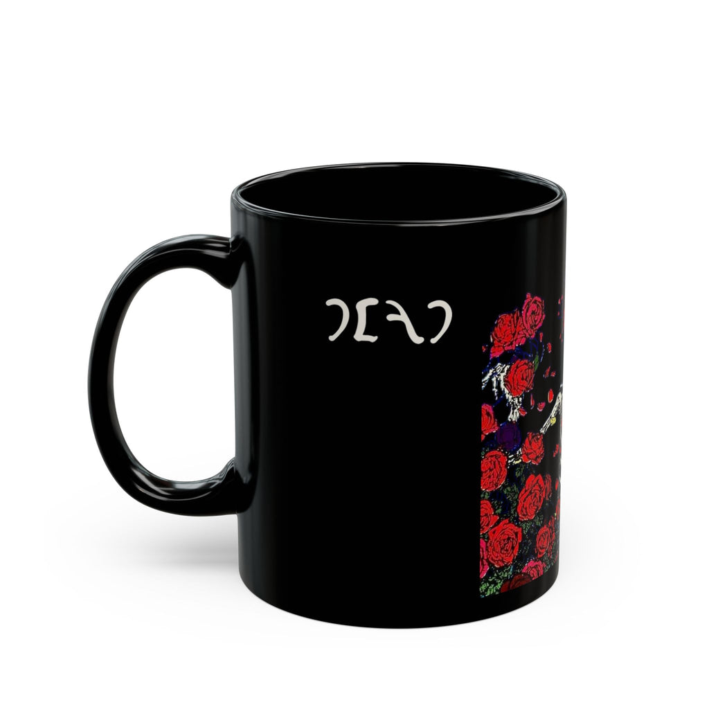 Grateful Dead Skull & Roses Mug | Black Dead Coffee Cup