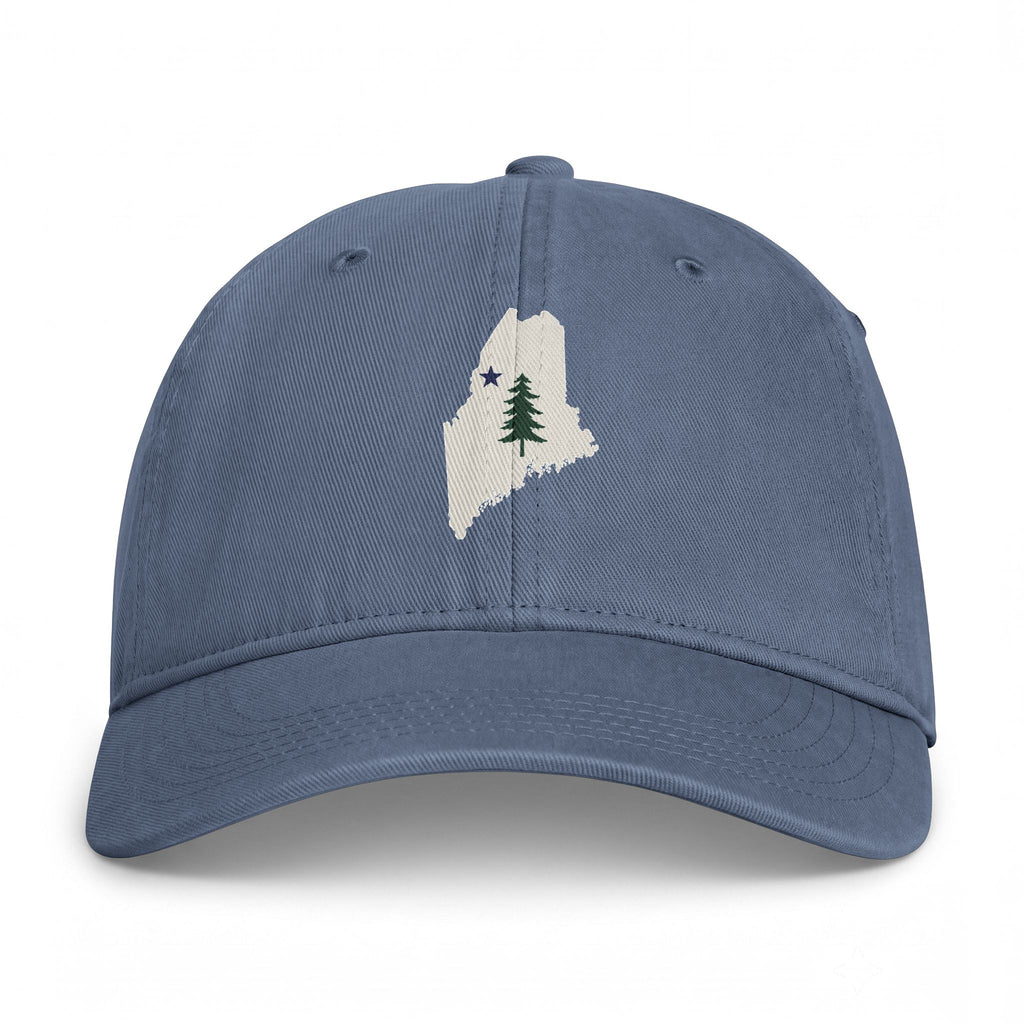 Maine Pine Tree Washed Cap