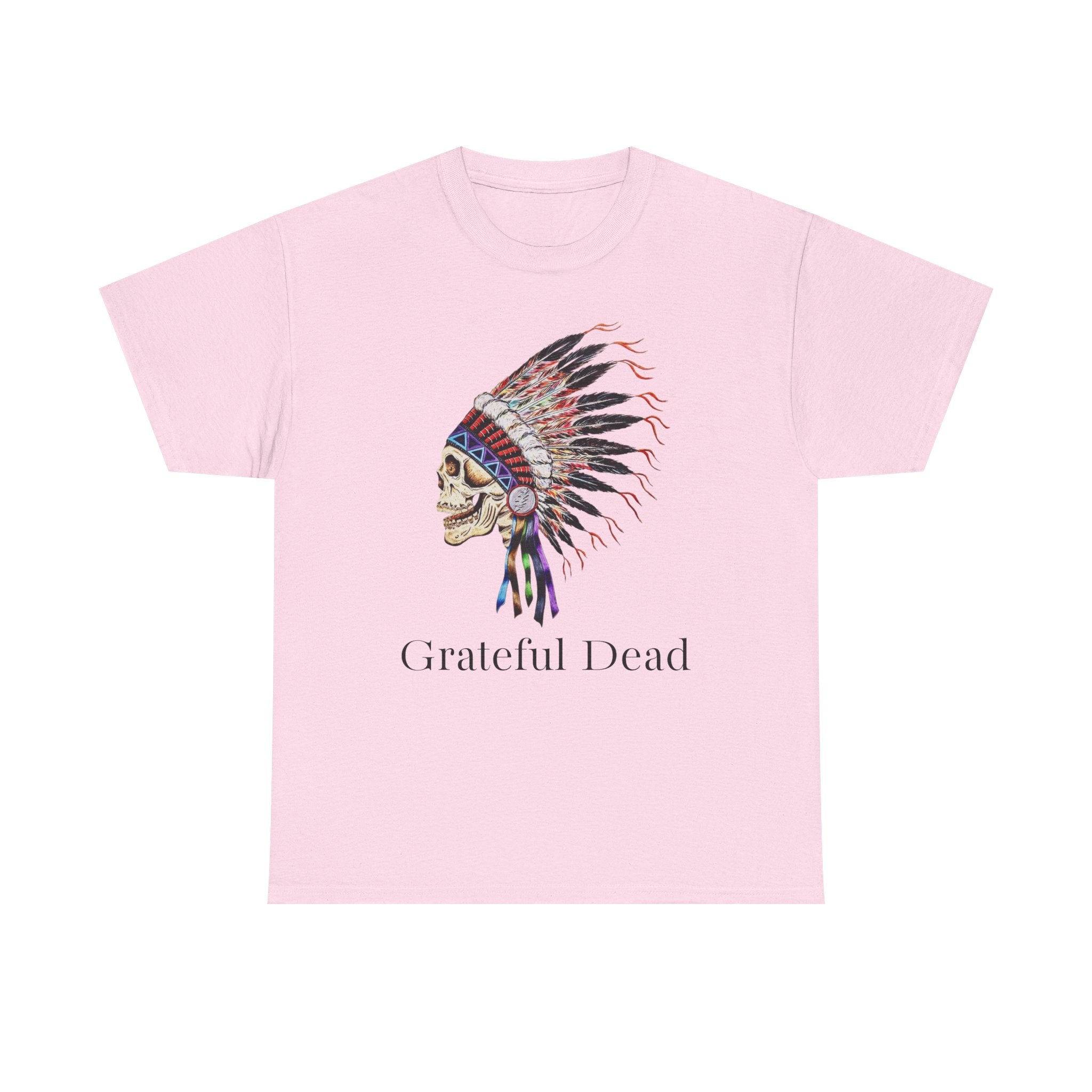 Grateful Dead Skull with Native Headdress T-Shirt | Band Tee