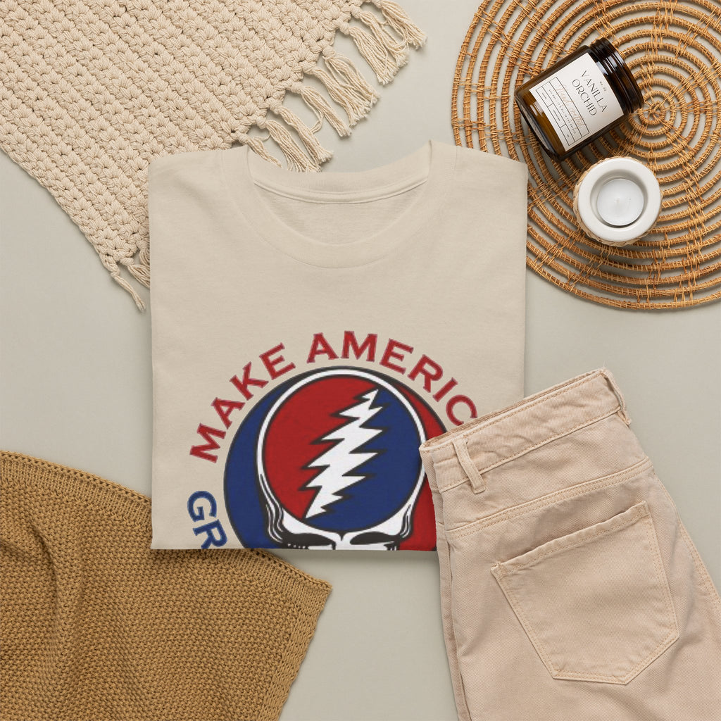 Make America Grateful Again T‑Shirt — Grateful Dead Inspired Patriotic Tee