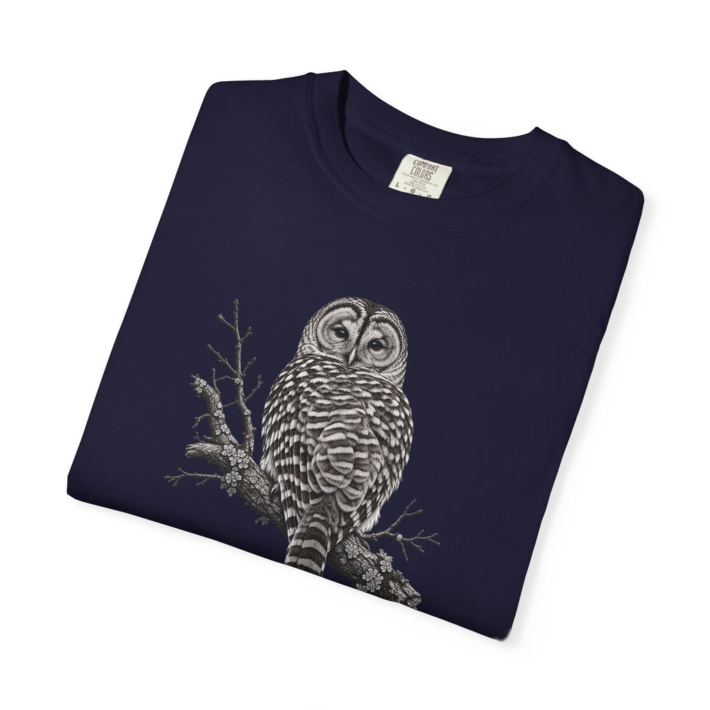 Barred Owl Vintage Bird T-Shirt