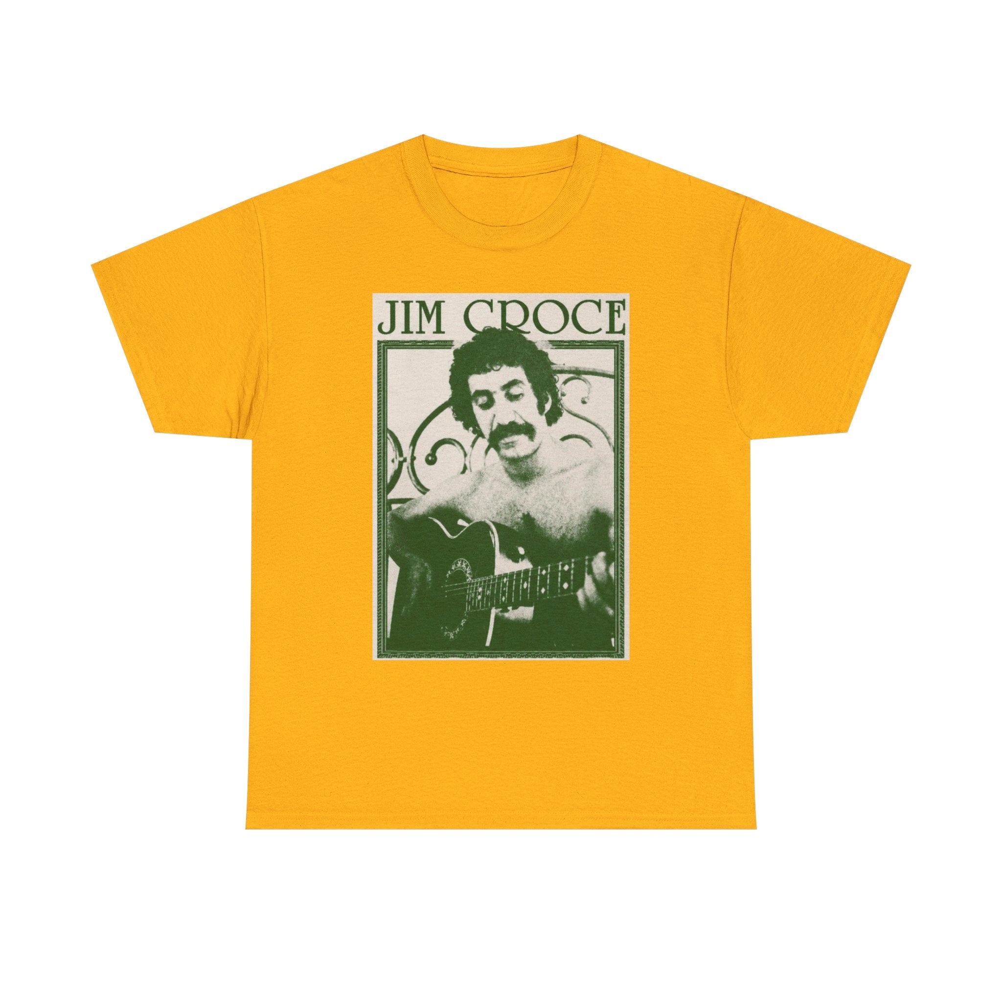 Jim Croce Guitar Music Tee | Retro Music T-Shirt