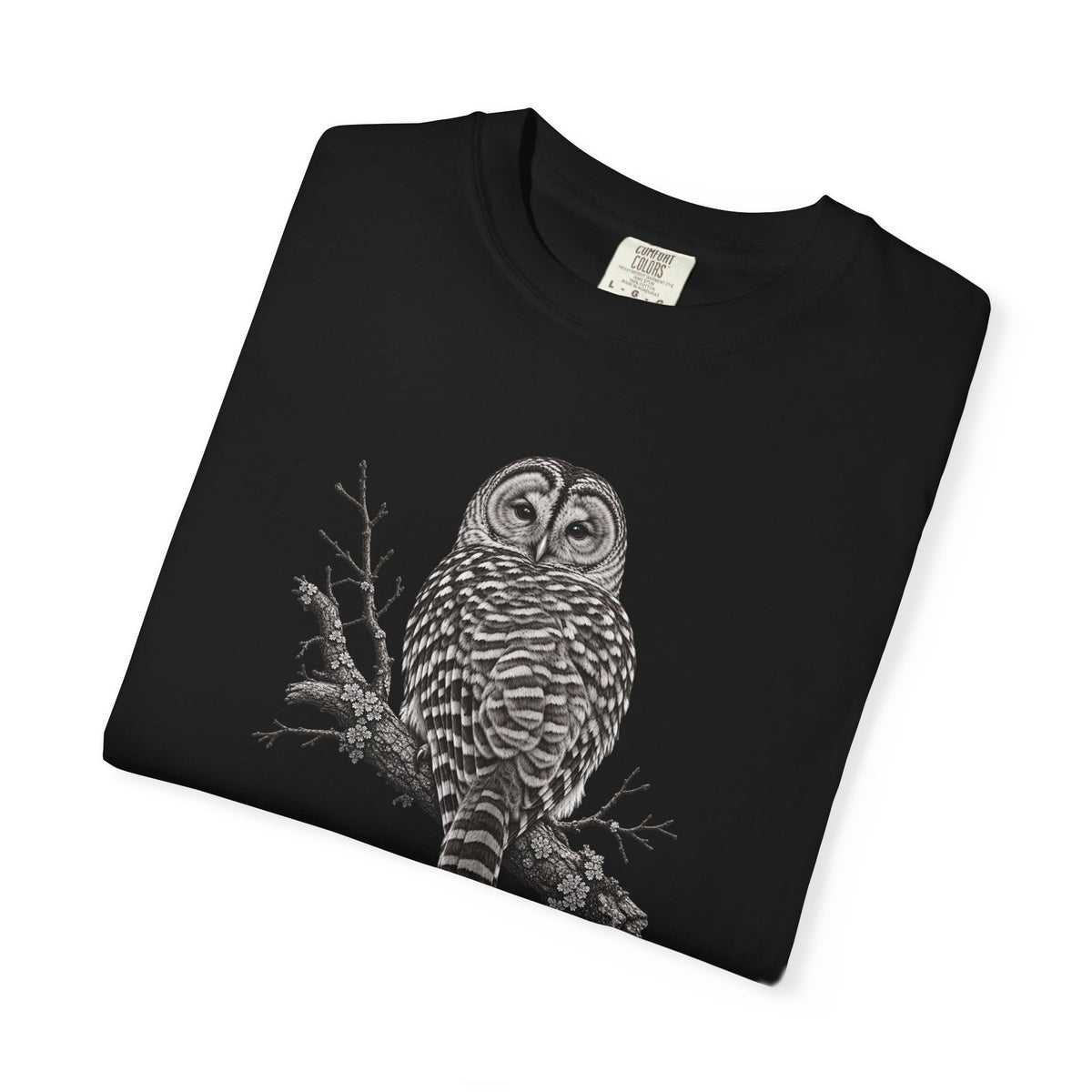 Barred Owl Vintage Bird T-Shirt