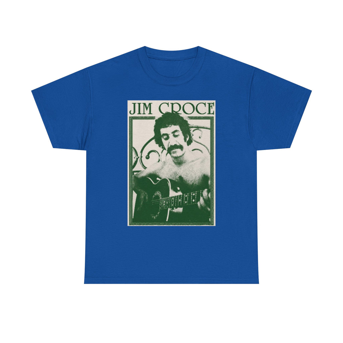 Jim Croce Guitar Music Tee | Retro Music T-Shirt