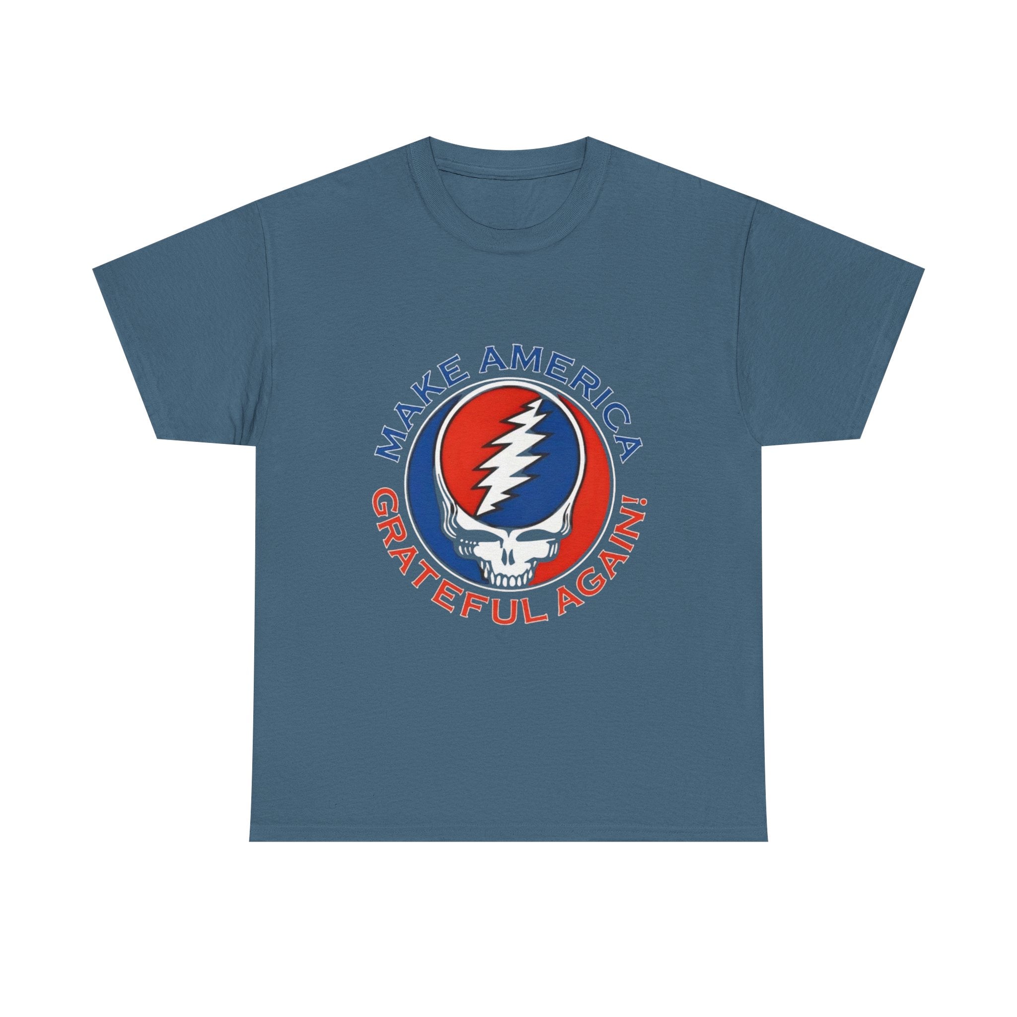 Grateful Dead Inspired Tee - Make America Grateful Again, Vintage Band T-Shirt, Unisex Graphic Tee, Festival Apparel, Music Lover Gift