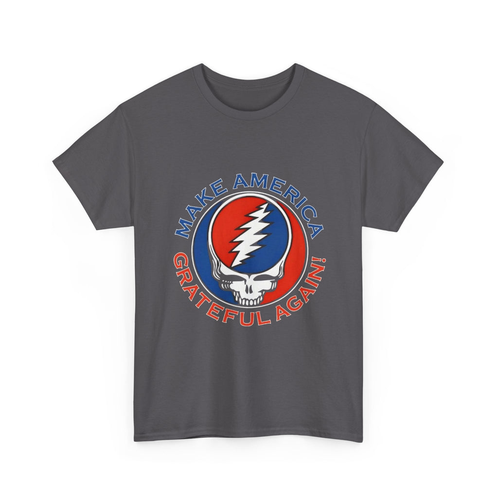 Grateful Dead Inspired Tee - Make America Grateful Again, Vintage Band T-Shirt, Unisex Graphic Tee, Festival Apparel, Music Lover Gift