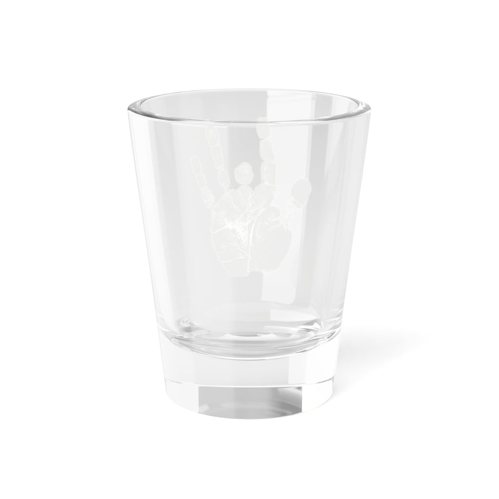 Jerry Garcia Handprint Shot Glass | Grateful Dead 1.5oz