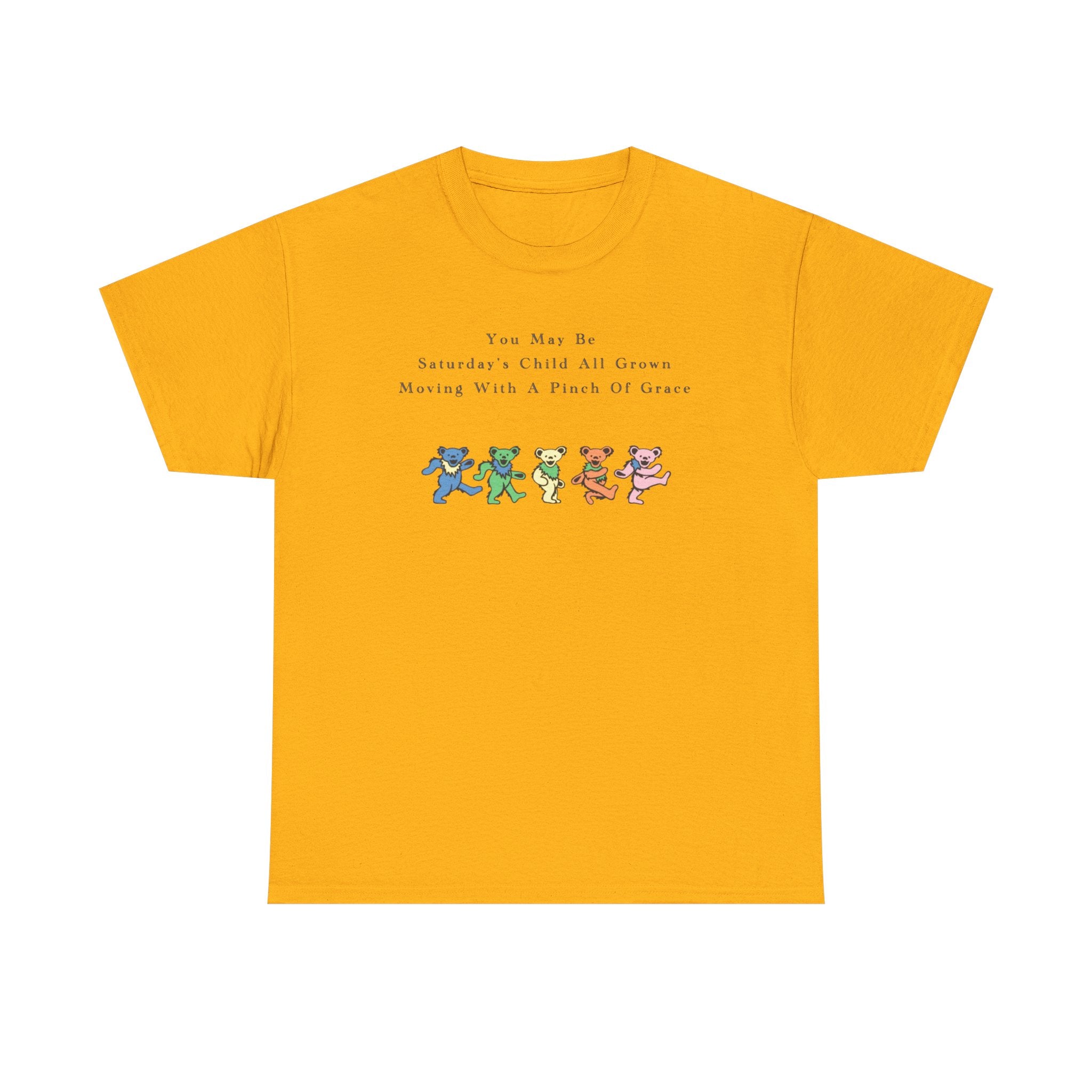 Dancing Bears With Lyrics Tee | Grateful Dead inspired band shirt