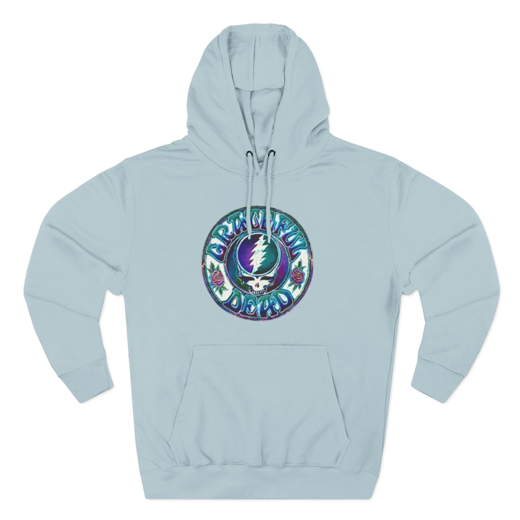 Grateful Dead Steal Your Face skull hoodie | Three-Panel Fleece Hoodie