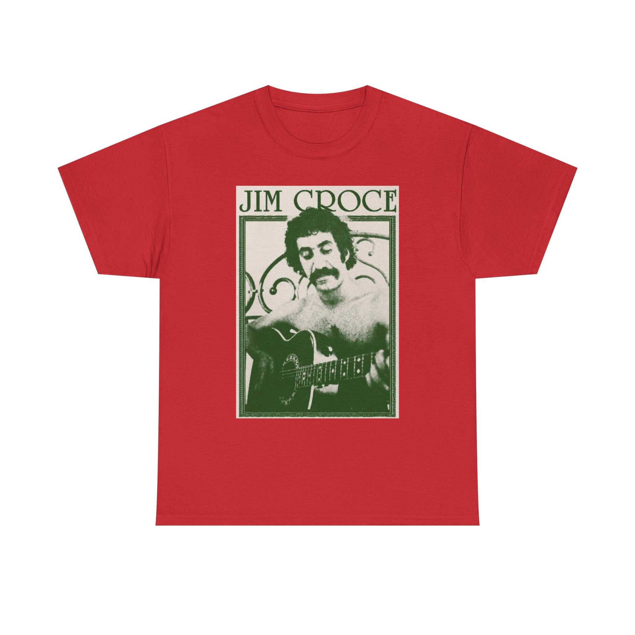 Jim Croce Guitar Music Tee | Retro Music T-Shirt