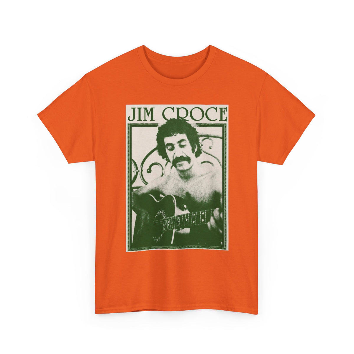 Jim Croce Guitar Music Tee | Retro Music T-Shirt