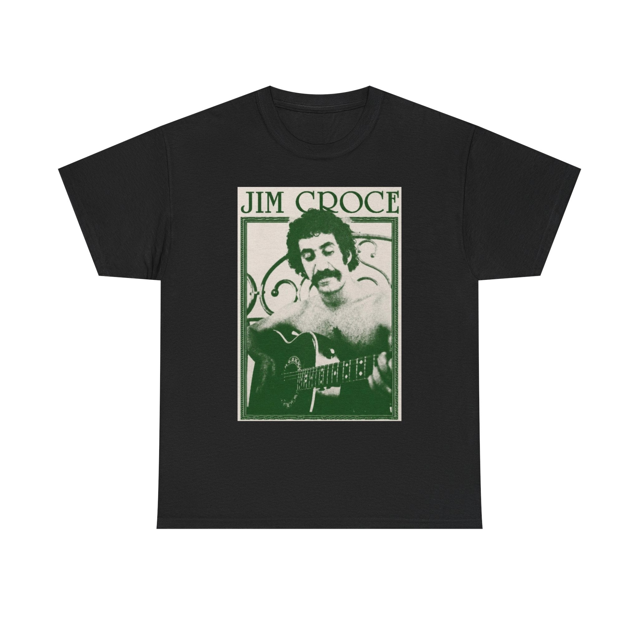 Jim Croce Guitar Music Tee | Retro Music T-Shirt