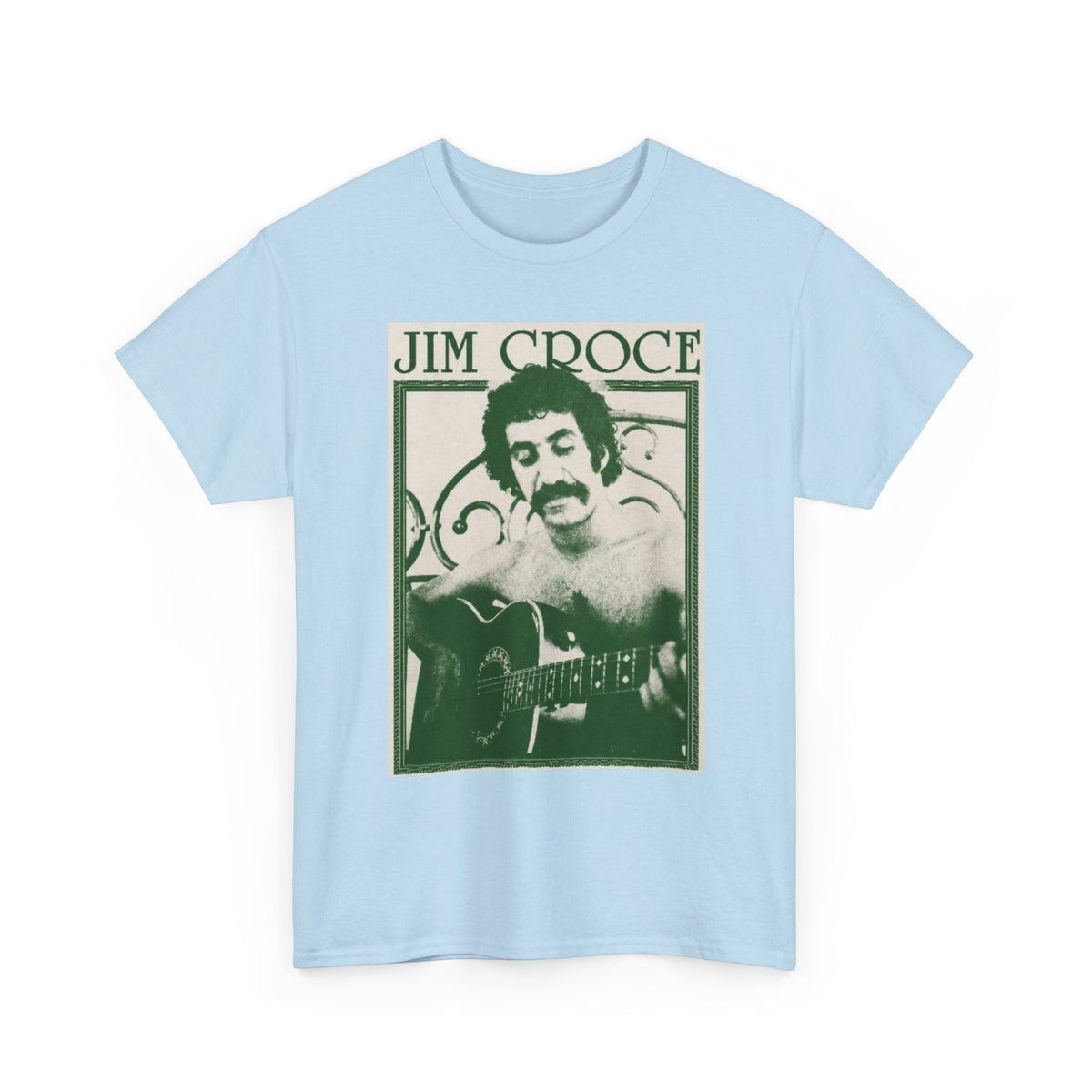 Jim Croce Guitar Music Tee | Retro Music T-Shirt