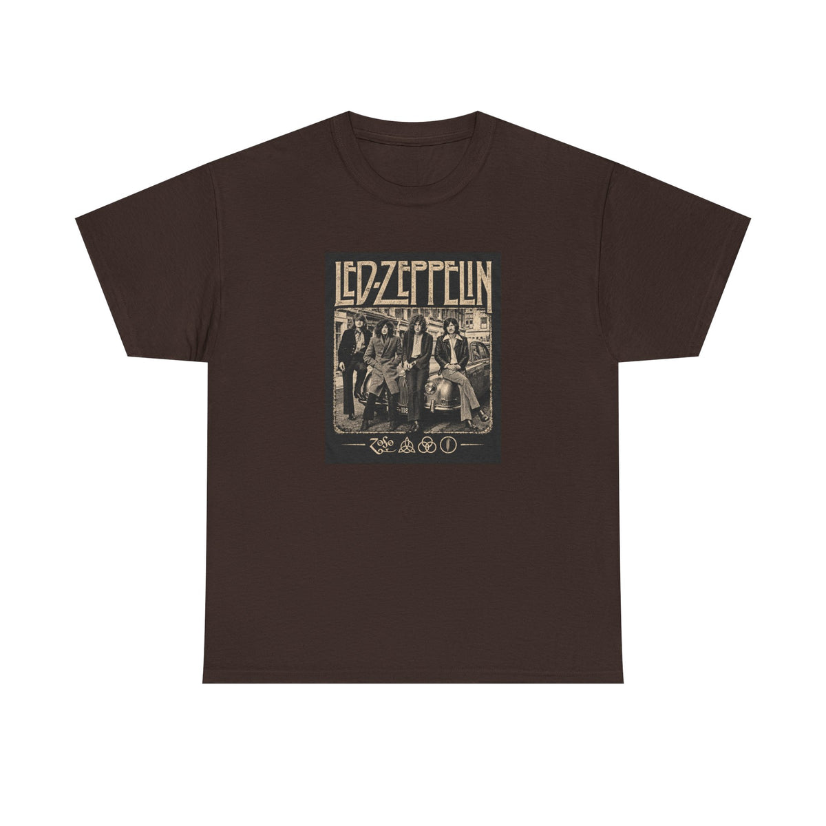Led Zeppelin band photo T-Shirt | Vintage Rock Tour Tee
