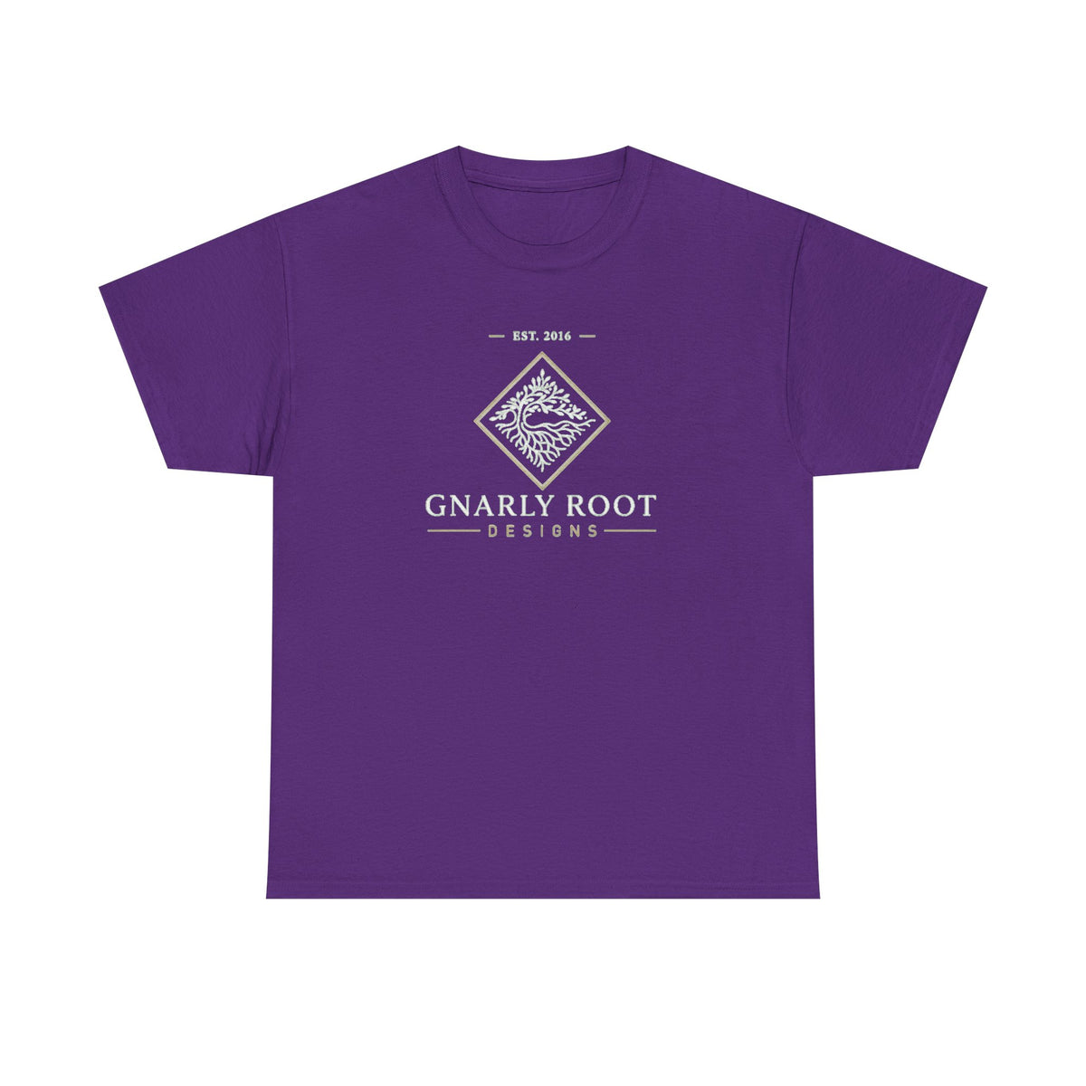 Gnarly Root logo tee | Graphic T-Shirt, botanical root illustration