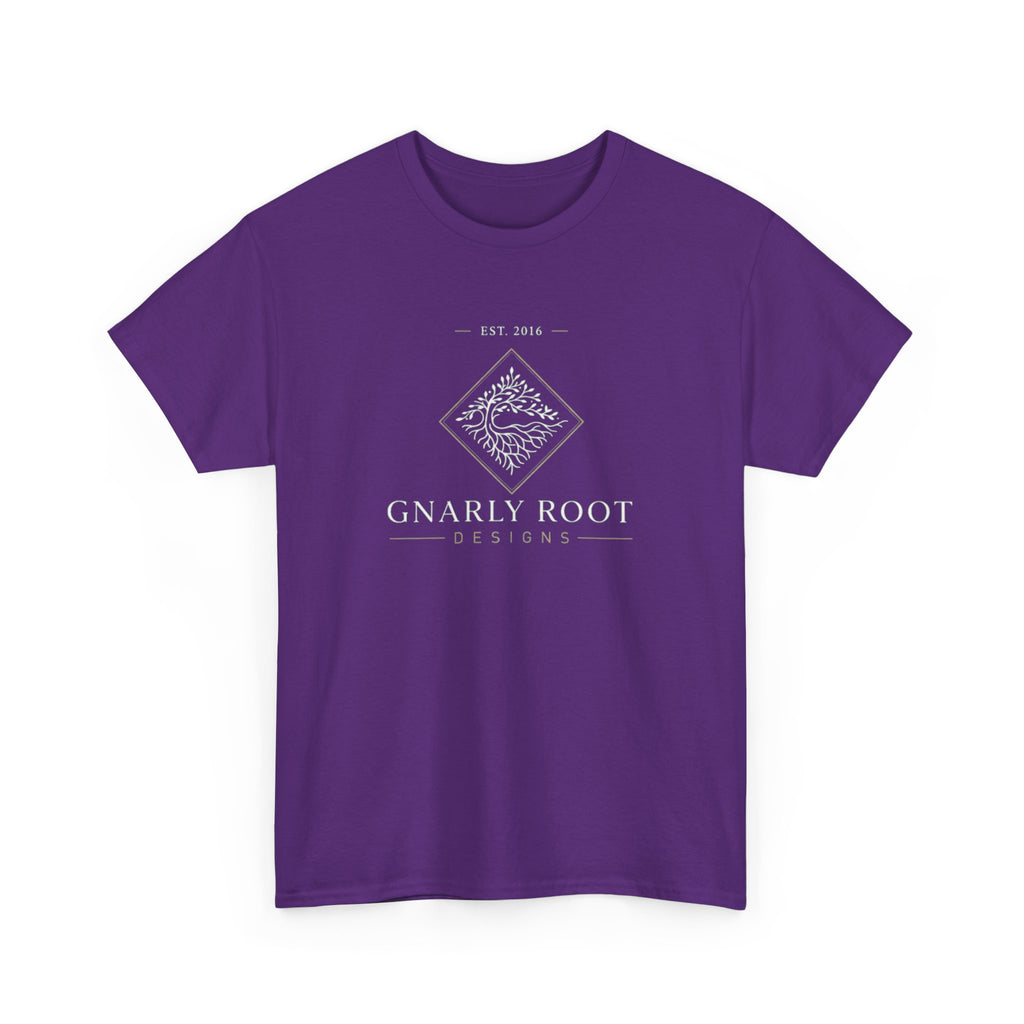 Gnarly Root logo tee | Graphic T-Shirt, botanical root illustration