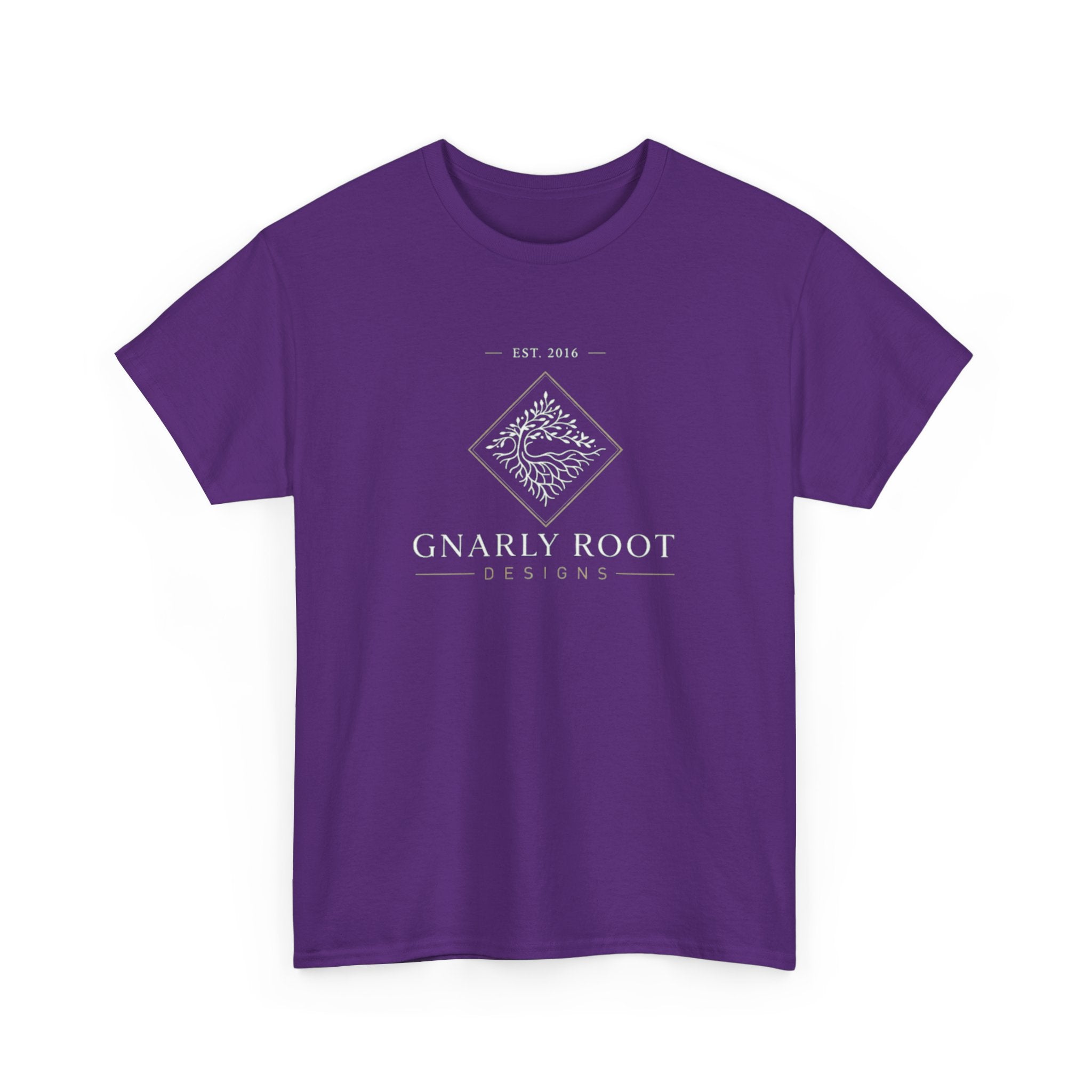 Gnarly Root logo tee | Graphic T-Shirt, botanical root illustration