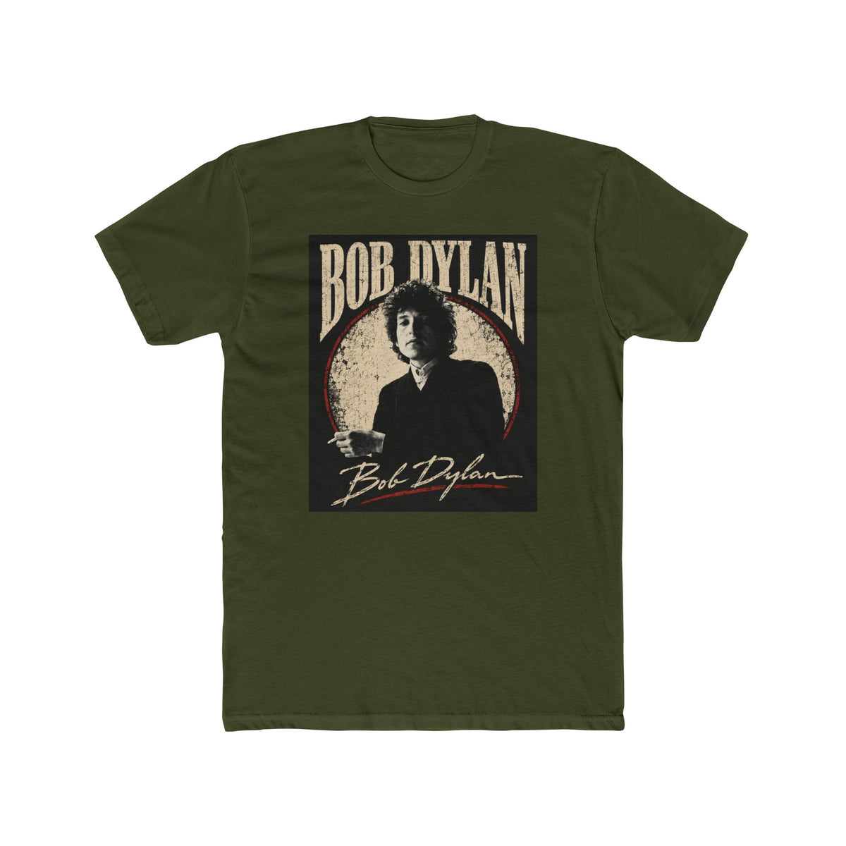Bob Dylan portrait Tee | Vintage concert poster style
