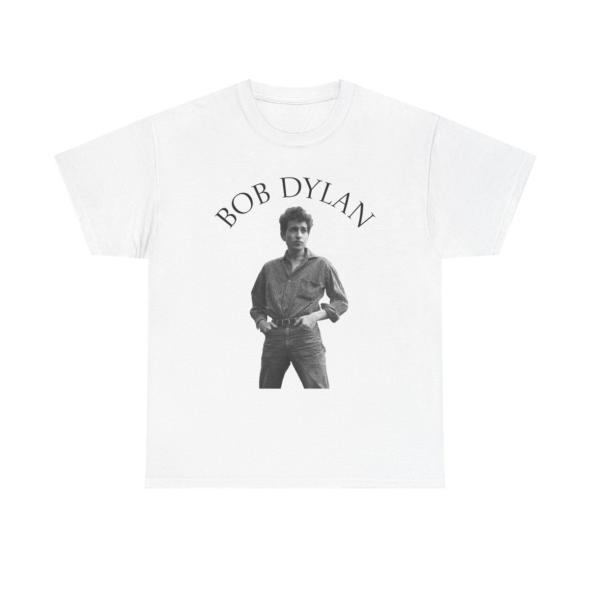 Vintage Bob Dylan Photo Tee | Retro Singer Portrait T-Shirt