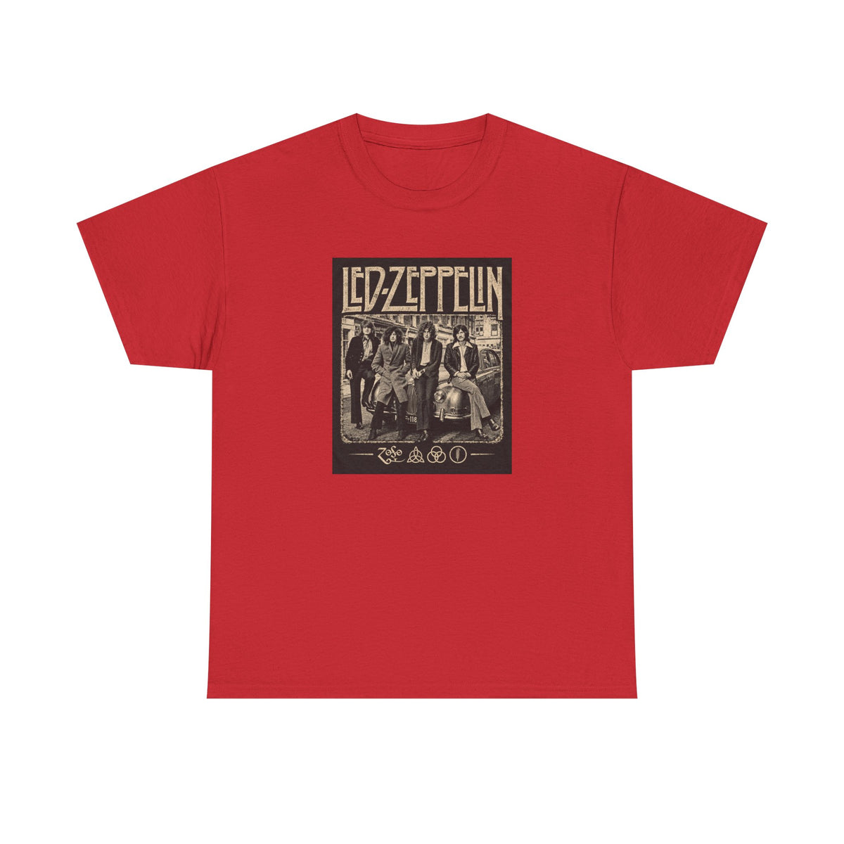 Led Zeppelin band photo T-Shirt | Vintage Rock Tour Tee