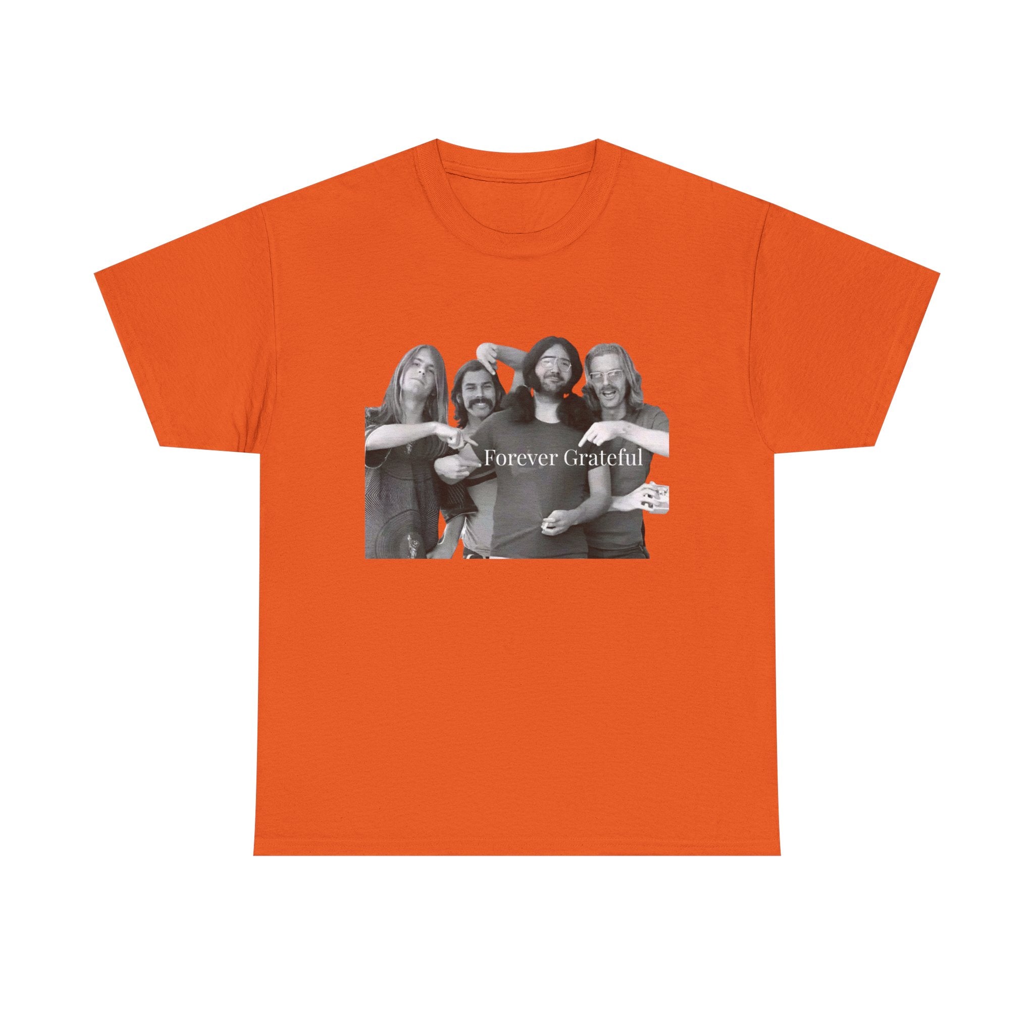 Forever Grateful band photo T-Shirt | Vintage Grateful Dead tee