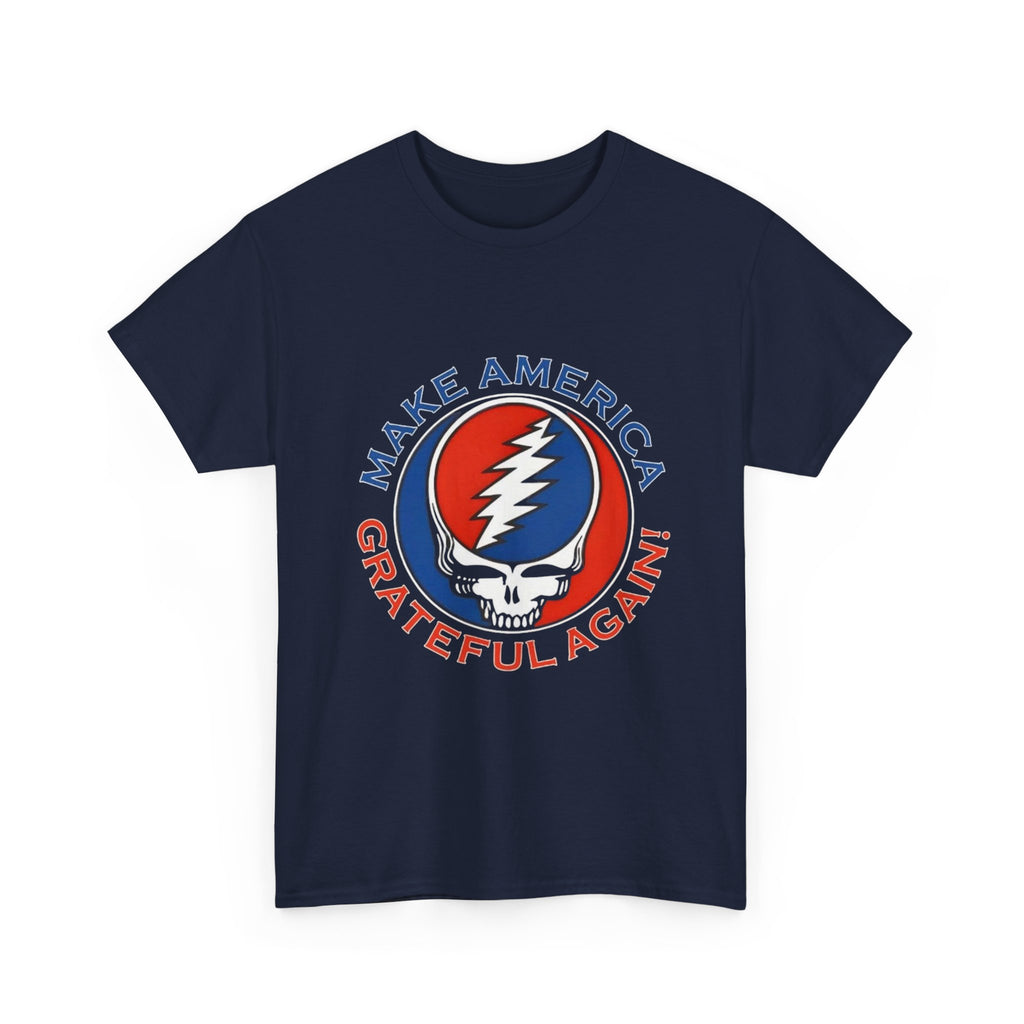 Grateful Dead Inspired Tee - Make America Grateful Again, Vintage Band T-Shirt, Unisex Graphic Tee, Festival Apparel, Music Lover Gift