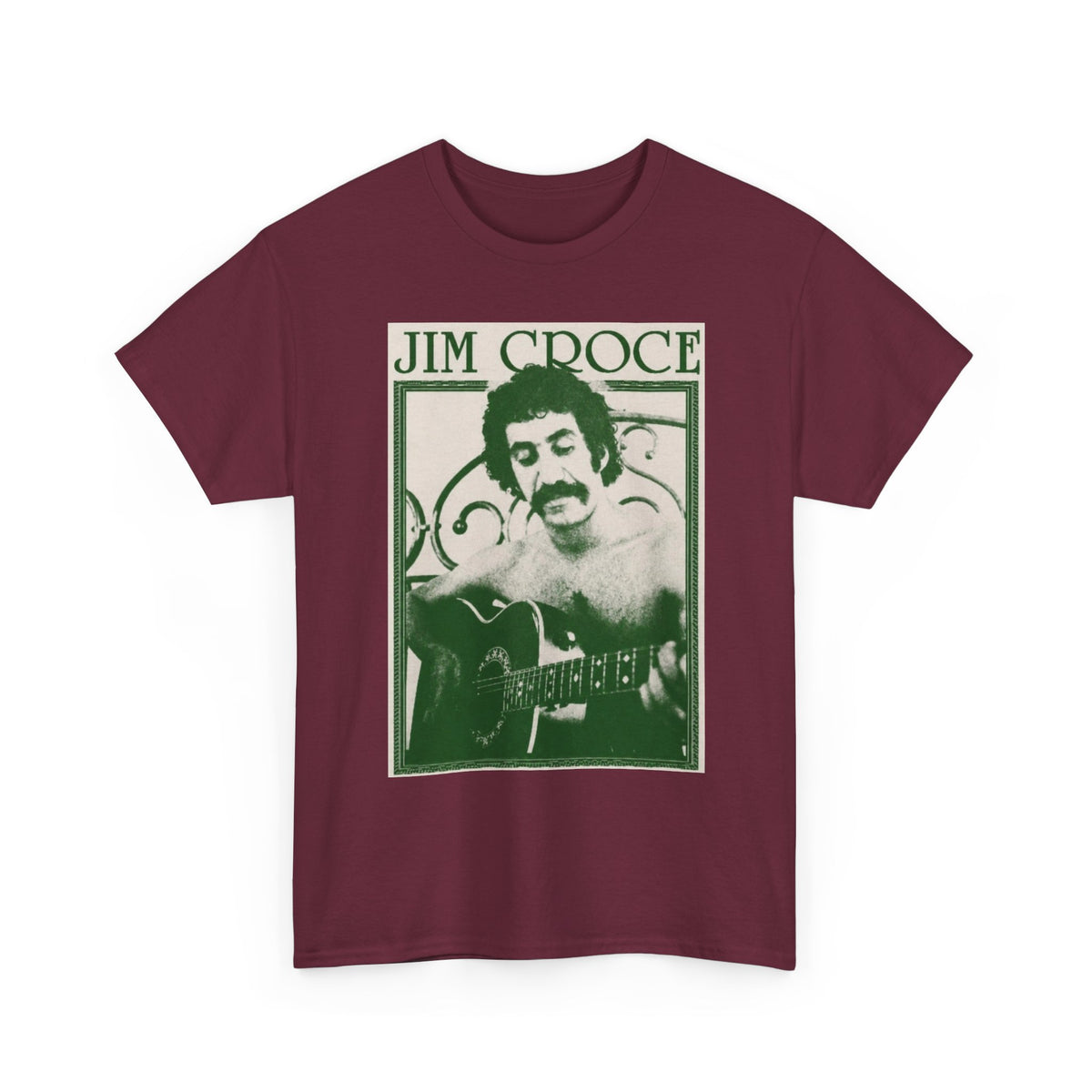 Jim Croce Guitar Music Tee | Retro Music T-Shirt