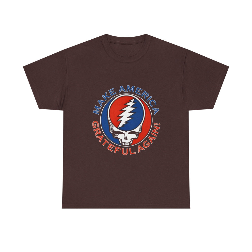 Grateful Dead Inspired Tee - Make America Grateful Again, Vintage Band T-Shirt, Unisex Graphic Tee, Festival Apparel, Music Lover Gift