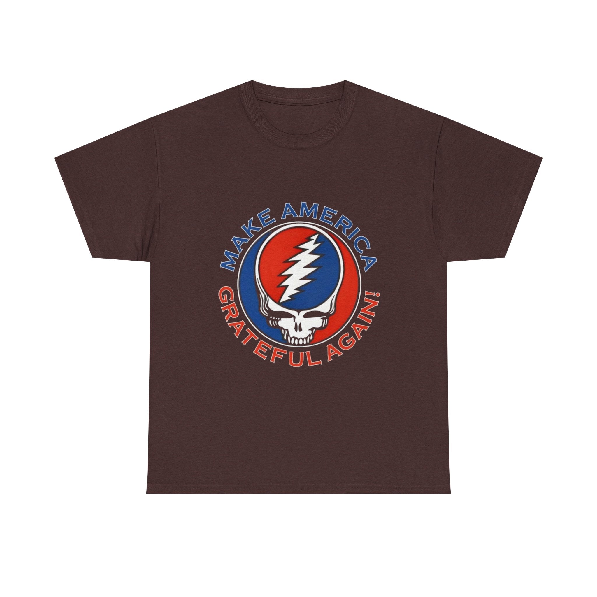 Grateful Dead Inspired Tee - Make America Grateful Again, Vintage Band T-Shirt, Unisex Graphic Tee, Festival Apparel, Music Lover Gift