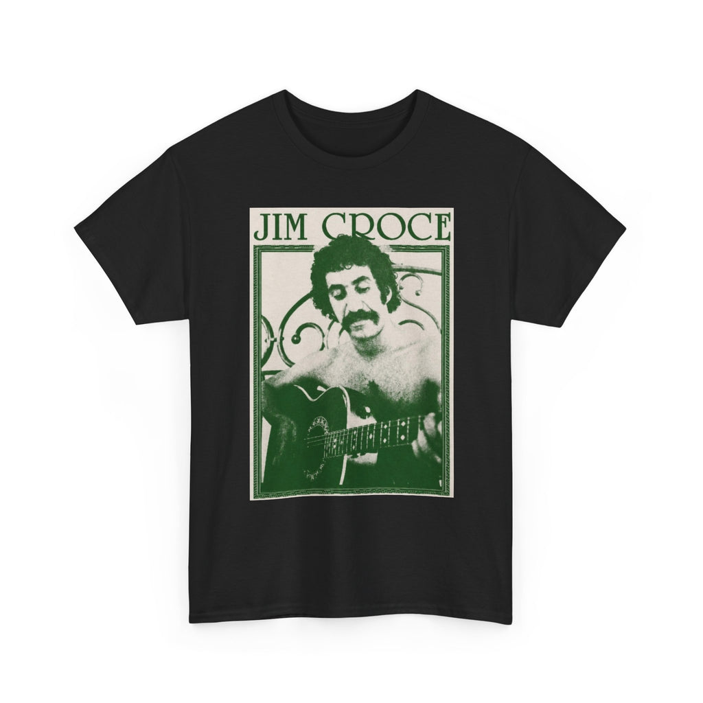 Jim Croce Guitar Music Tee | Retro Music T-Shirt