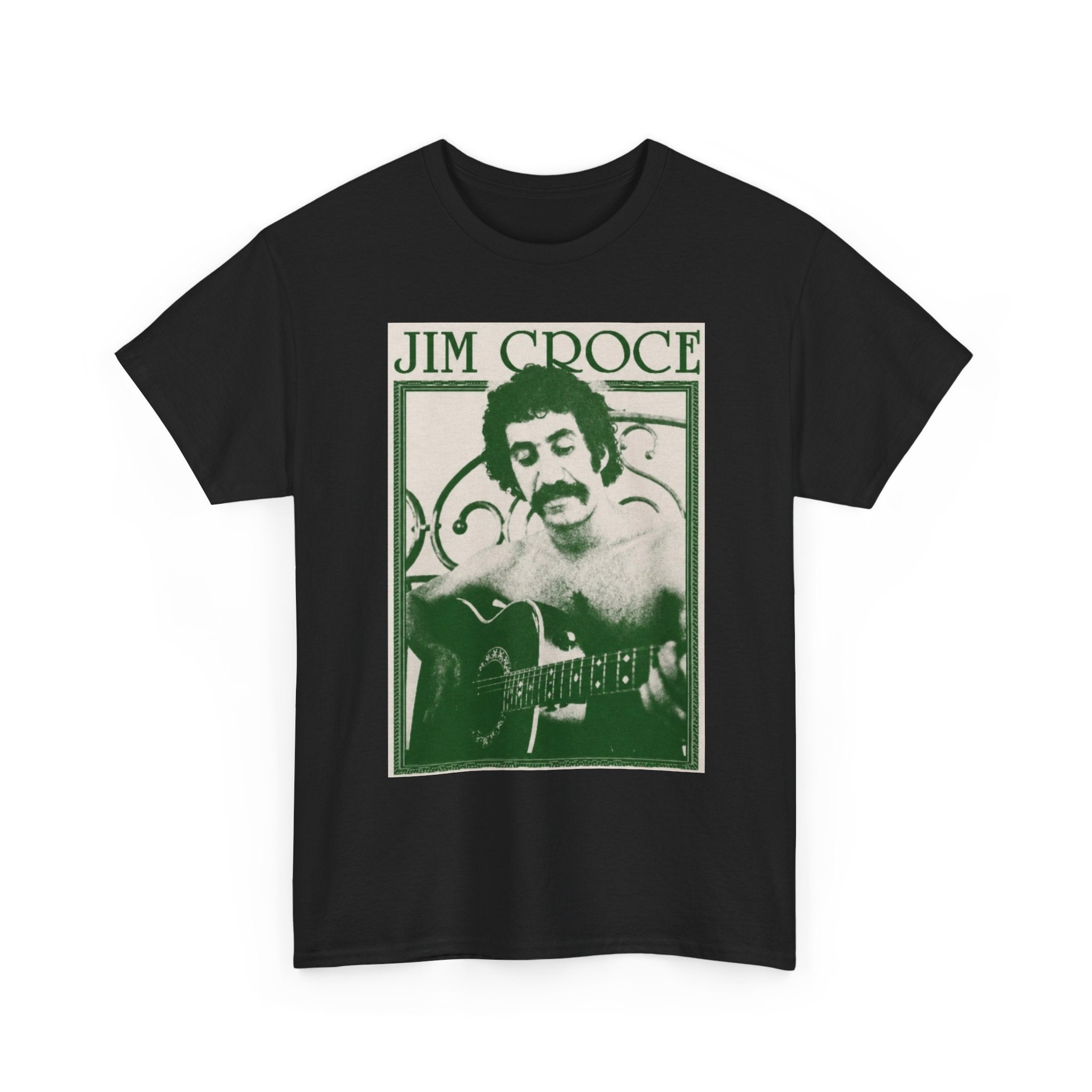 Jim Croce Guitar Music Tee | Retro Music T-Shirt