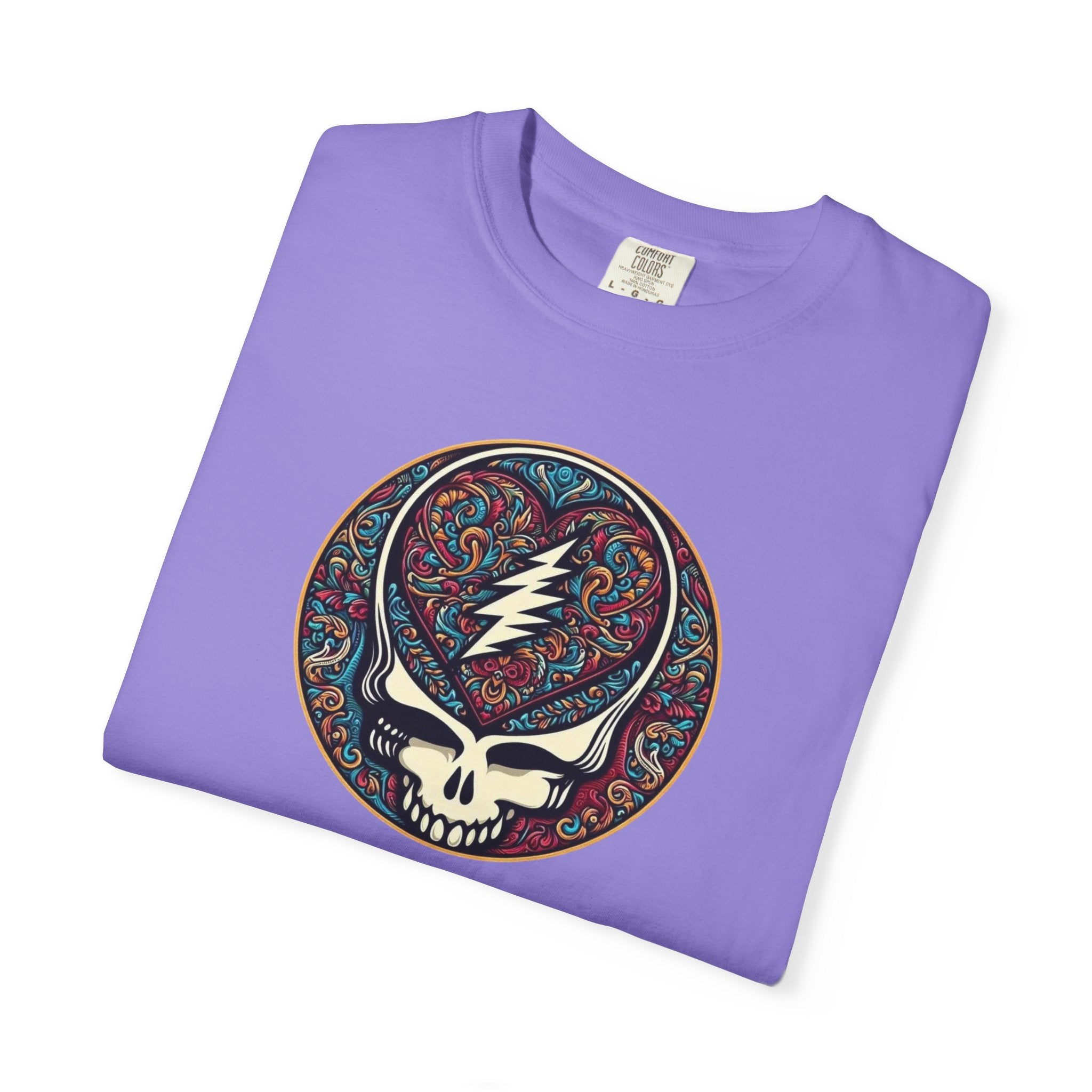 Forever Grateful Steal Your Face T-Shirt | Grateful Dead band tee