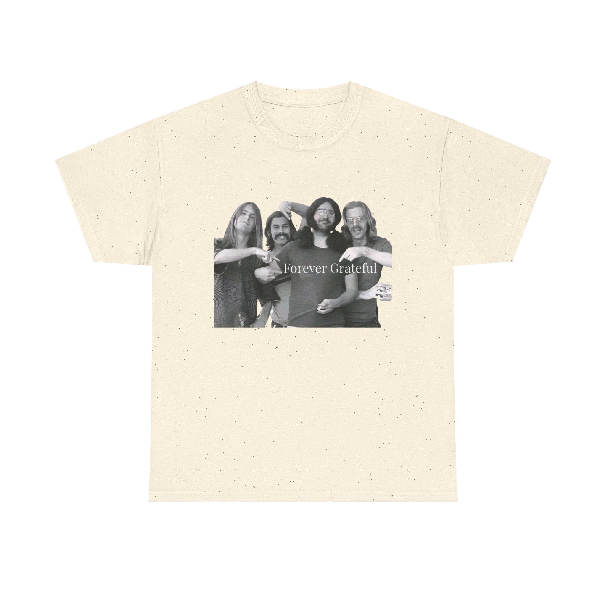 Forever Grateful band photo T-Shirt | Vintage Grateful Dead tee