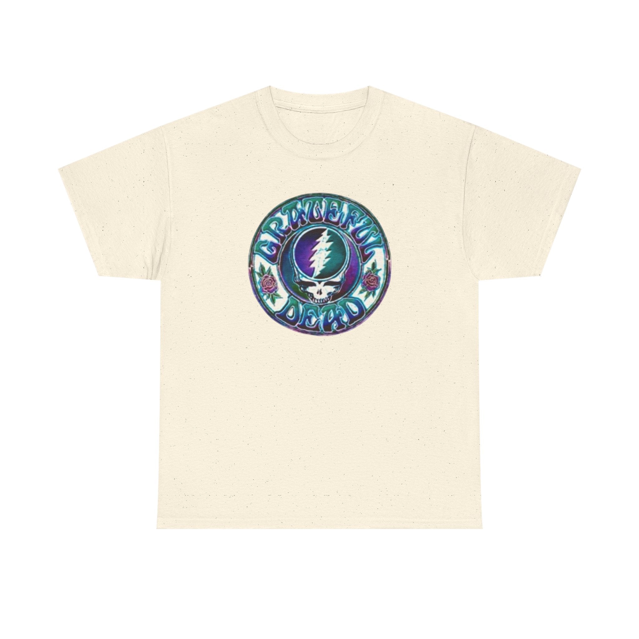 Grateful Dead Steal Your Face Circle Graphic Tee | Band Logo Shirt