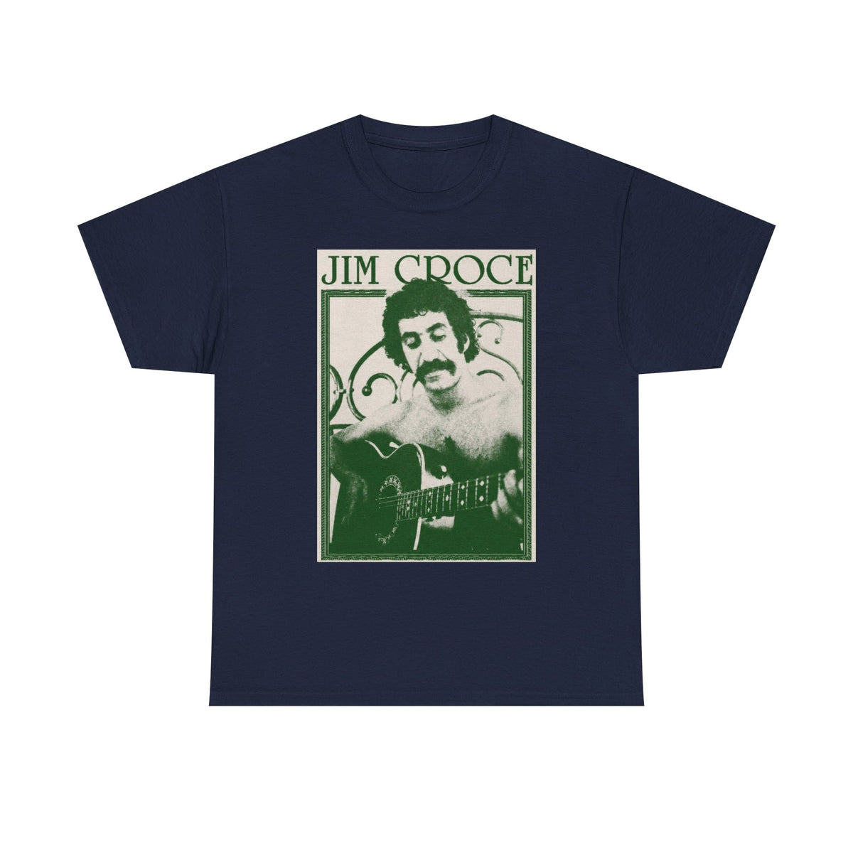 Jim Croce Guitar Music Tee | Retro Music T-Shirt