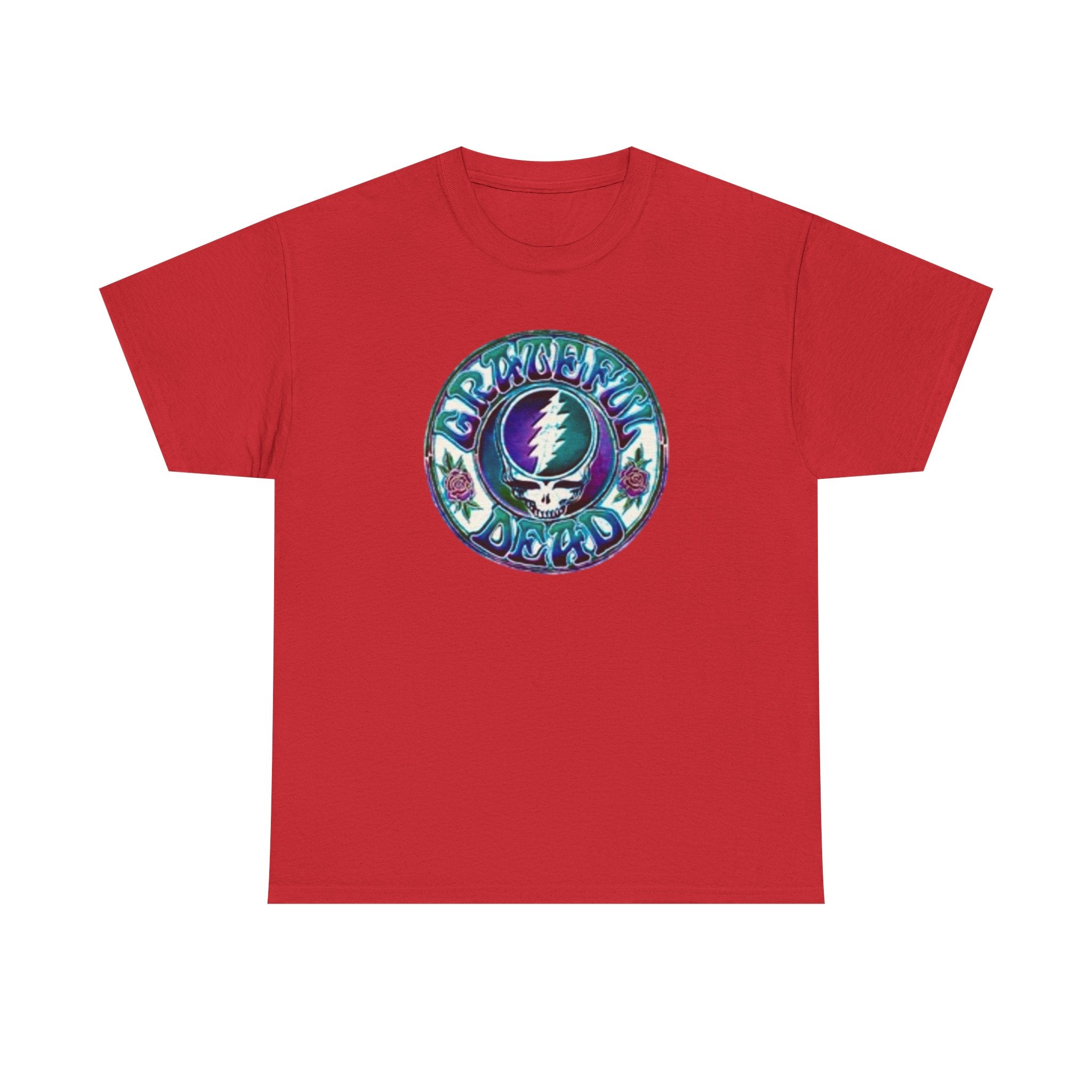 Grateful Dead Steal Your Face Circle Graphic Tee | Band Logo Shirt