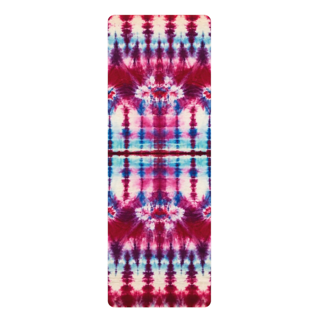 Tie-Dye Yoga Mat – Colorful Boho Meditation & Fitness Mat