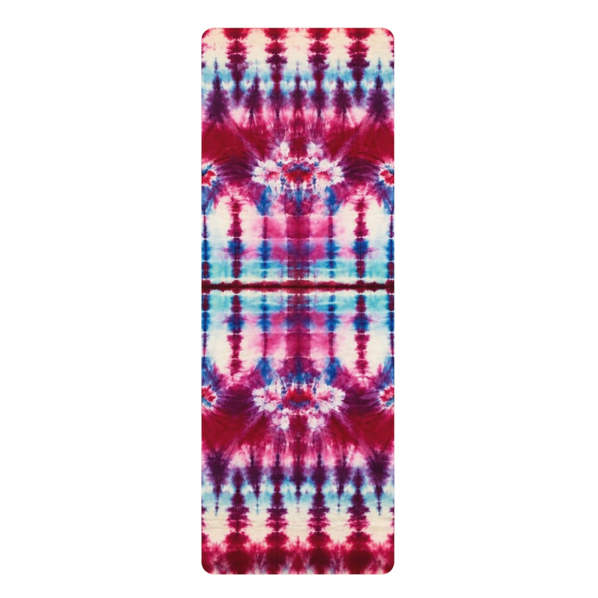 Tie-Dye Yoga Mat – Colorful Boho Meditation & Fitness Mat