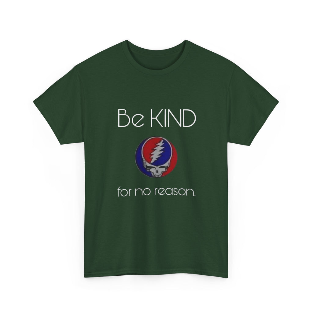 Grateful Dead Be Kind Unisex Heavy Cotton Tee, Steal Your Face Tshirt, Music Fan Gift, Vintage Band Shirt, Hippie Festival Outfit