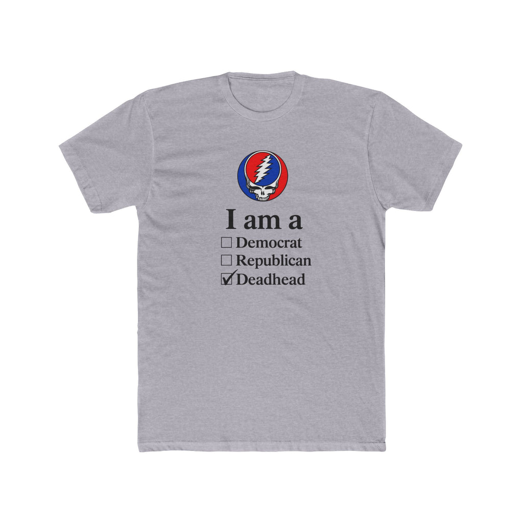 Deadhead Checkbox I am a Deadhead T-Shirt | Grateful Dead Steal Your Face Tee
