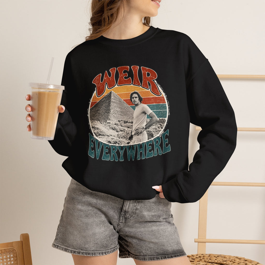 Weir Everywhere vintage pyramid Bobby graphic sweatshirt