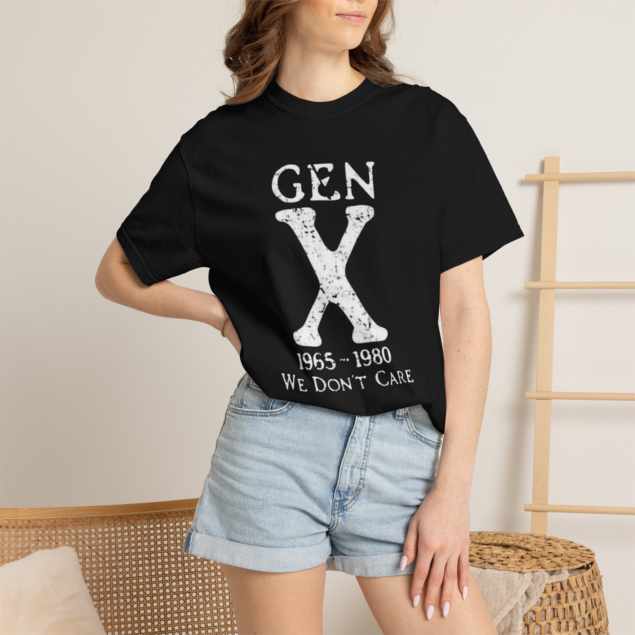 GEN X faded logo T-shirt | Vintage GenX graphic tee