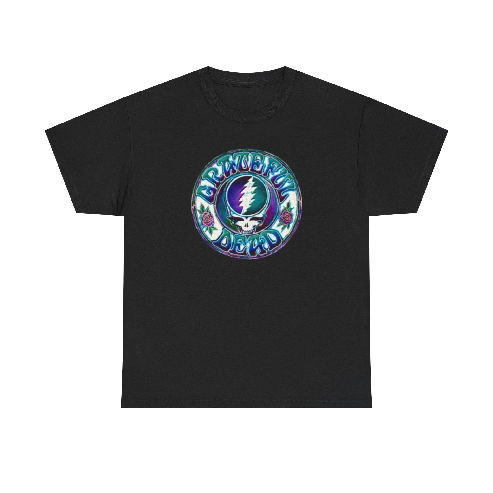 Grateful Dead Steal Your Face Circle Graphic Tee | Band Logo Shirt